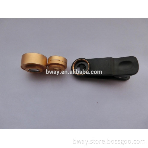 2015 hot fashion 3 in 1 clip mobile phone cell camera lens